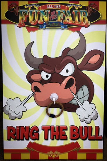 Carnival game hire ring the bull