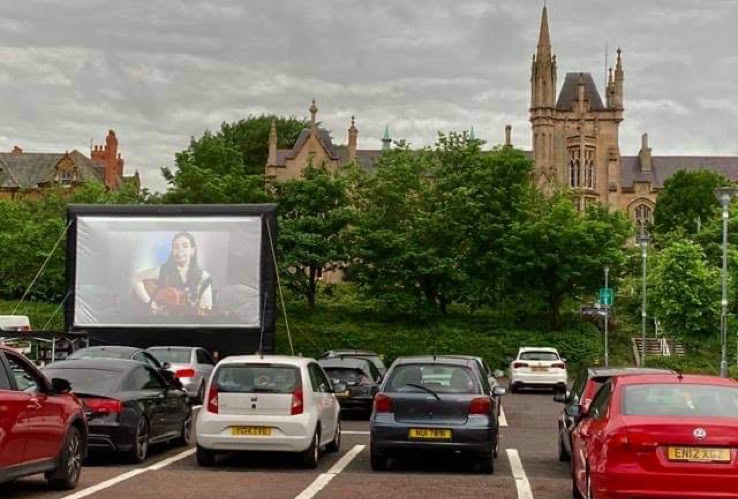 Drive in movies Northern Ireland