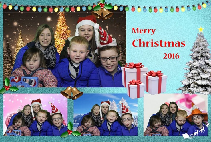 Christmas photo booth hire Northern Ireland