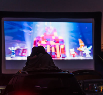 mobile drive in cinema hire northern ireland