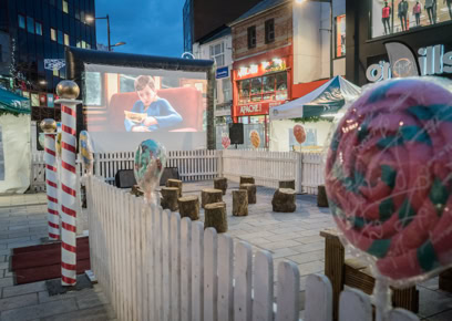 sit out cinema hire Northern Ireland, out door cinema hire