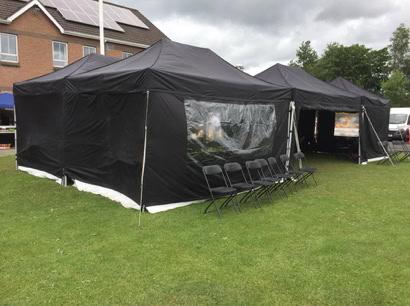 pop up marquee hire northern ireland