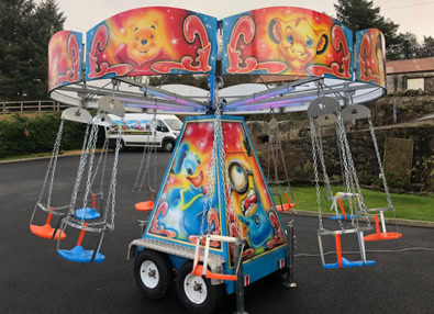 Chair o plane ride hire Belfast, Chairoplane