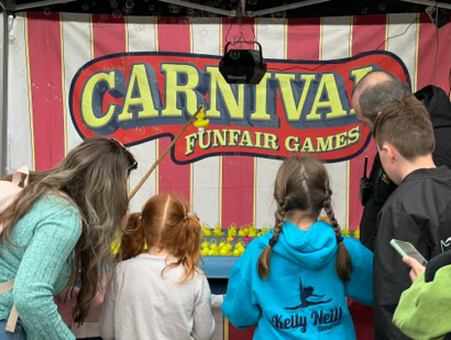 Hook a duck carnival game hire throughout Northern Ireland