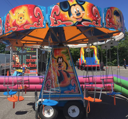 chairoplane fairground ride hire northern ireland