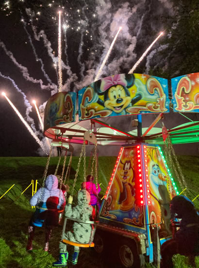 Chairoplane amusement ride hire Northern Ireland