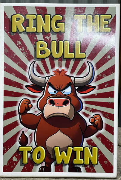 Ring the bull carnival game stall hire northern ireland