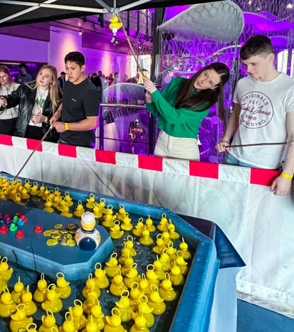 HOOK A DUCK AT W5 BELFAST