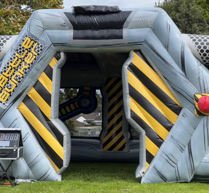 interactive tag bunker game of reaction and speed hire northern ireland